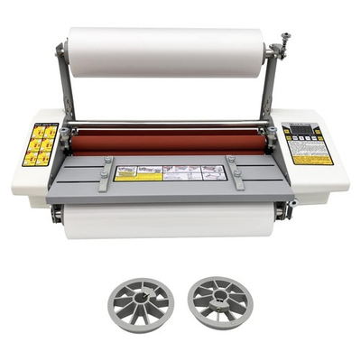 #ad INTBUYING 17.3inch Hot and Cold Laminator Machine A2 Roll Single amp; Dual Sided M $299.99