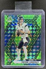 2025 Panini Mosaic Trevor Lawrence Green Spectris Prizm FOTL #/13 Jaguars