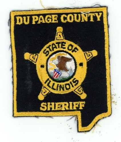 ILLINOIS IL DU PAGE COUNTY SHERIFF NICE SHOULDER PATCH POLICE