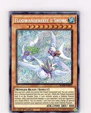 Yu-Gi-Oh TCG Floowandereeze & Snowl BODE-EN012 1st Edition Secret Rare Card NM