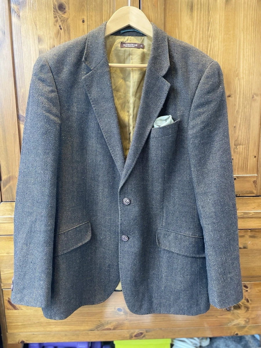Manteau Duffer St George Marron Taille S Pour Homme - Occasion En Très Bon état