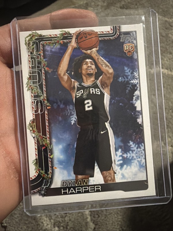 2025-26 Topps Holiday - Dylan Harper #H162 (RC)