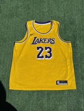 LeBron James Jersey Men XXL 56 Los Angeles LA Lakers 23 Swingman