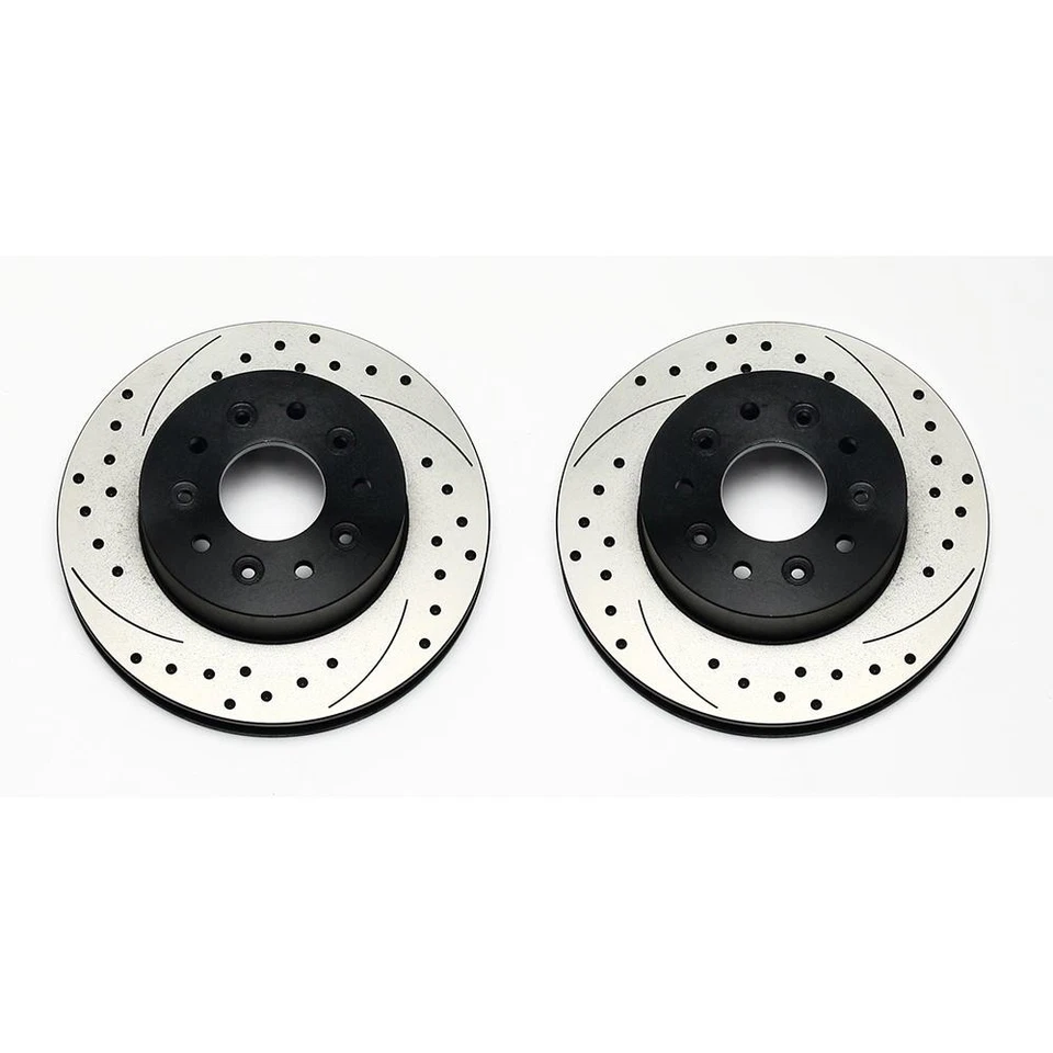 Wilwood 140-11738-D Promatrix Front Drilled Rotor Kit, 65-82 Corvette - Image 2 of 4