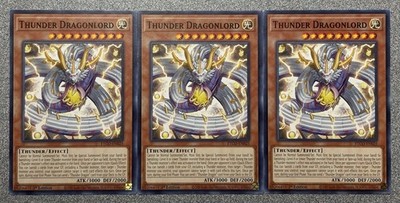Thunder Dragonlord ETCO-EN025 (x3) Eternity Code Common 1st Edition NM