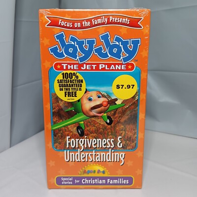 RARE NEW Jay Jay The Jet Plane Forgiveness & Understanding VHS