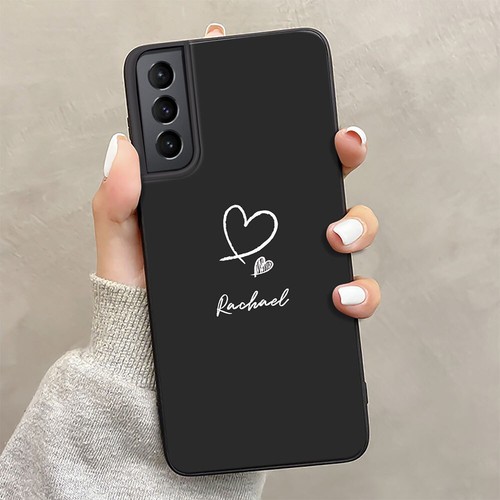 Personalised Phone Case For Samsung Galaxy S24 S23 S22 S21+ S20 S10 Heart Cover - Picture 94 of 102