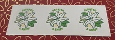 Honeysuckle Scratch N Sniff Small Sticker Strip Of 3 Stickers