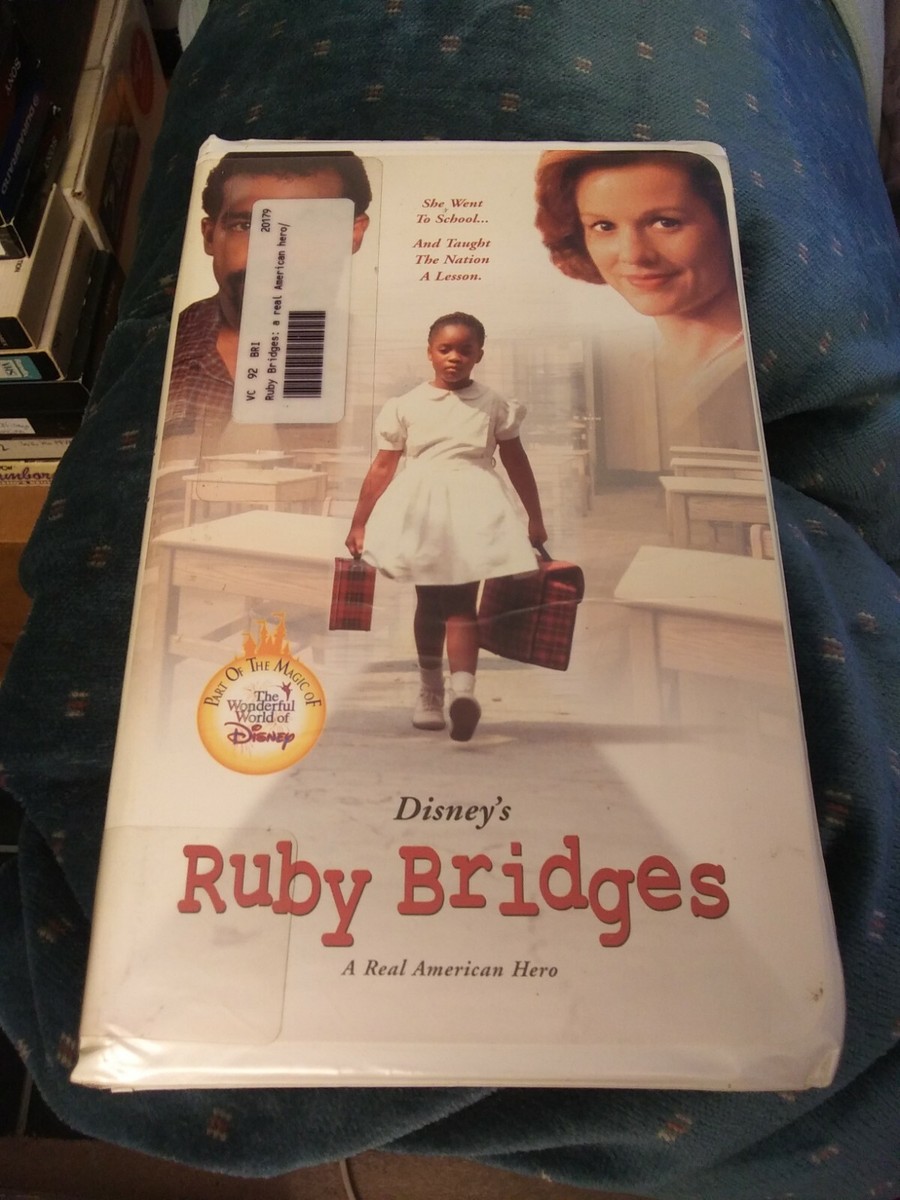 Ruby Bridges Wonderful World Of Disney VHS 1960s school