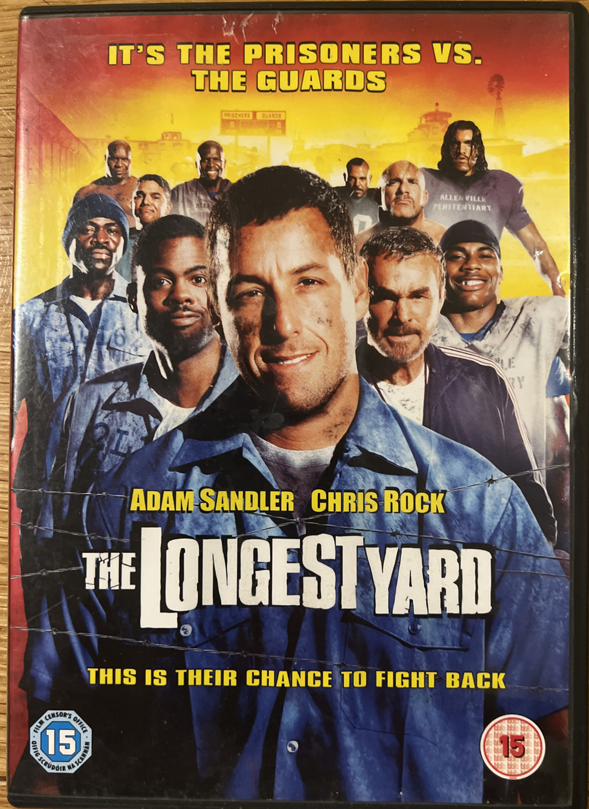 The  Longest Yard DVD 2005 Adam Sandler