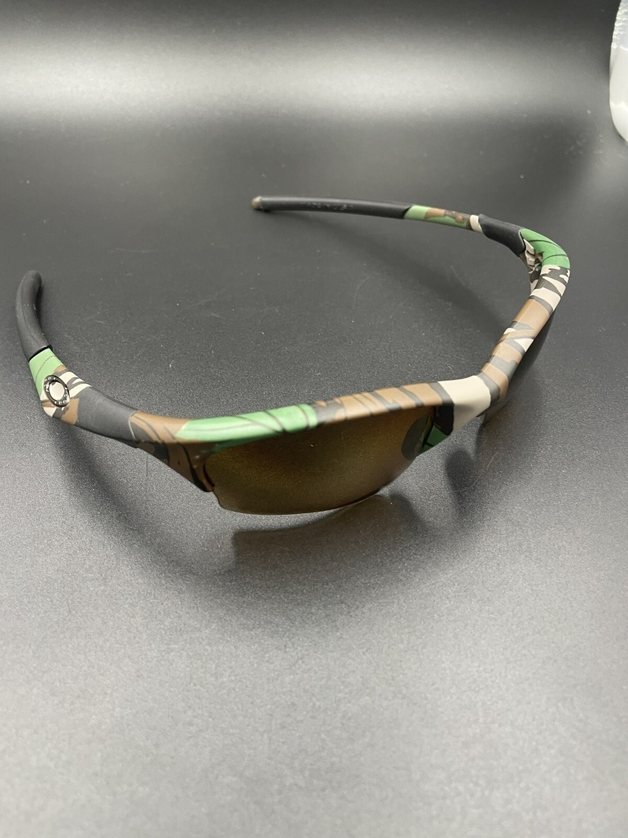 Oakley Half Jacket XLJ Camo w/ Bronze Polarized Lenses | eBay