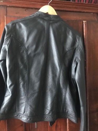 Oakwood Lederjacke,Nappaleder,Schafleder,Damen,Gr.M,schwarz - Bild 4 von 17