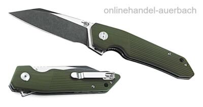 BESTECH KNIVES Barracuda Green BG15B-2 Taschenmesser Klappmesser Messer