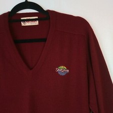 Vintage Lady Antigua Of Scottsdale USA Made Sweater Salt River Golf Club Medium
