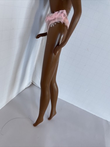 Vtg Barbie Christie Doll African American Black AA 1990s Friend Pink Underwear - Picture 14 of 16