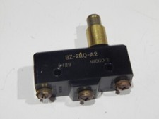 MICROSWITCH BZ-2RQ-A2 Switch Snap Action N.O./N.C. SPDT Plunger 15A 125VAC