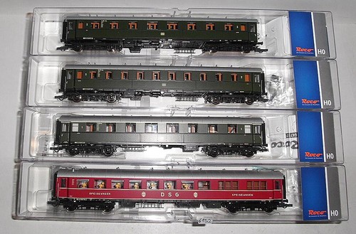 Roco Spur H0 1/87 Nr. 64737 -39 -40 -42 Personenwagen 4-teilig KKK NEM OVP #6152 | Zustand: Gebraucht