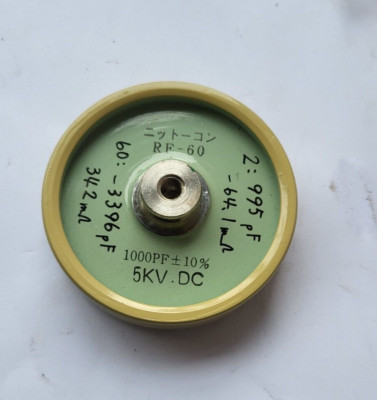 NITTO RF-60 5KV.DC 1000PF KERAMIKKONDENSATOR (IN9S3)