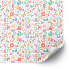 Pattern Vinyl, Pastel Leopard Print Iron on Vinyl HTV Cricut Cutting Machine