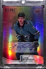 2021-22 Upper Deck Allure - Rainbow Full Autographs #R-47 Lane Pederson (AU, RC)
