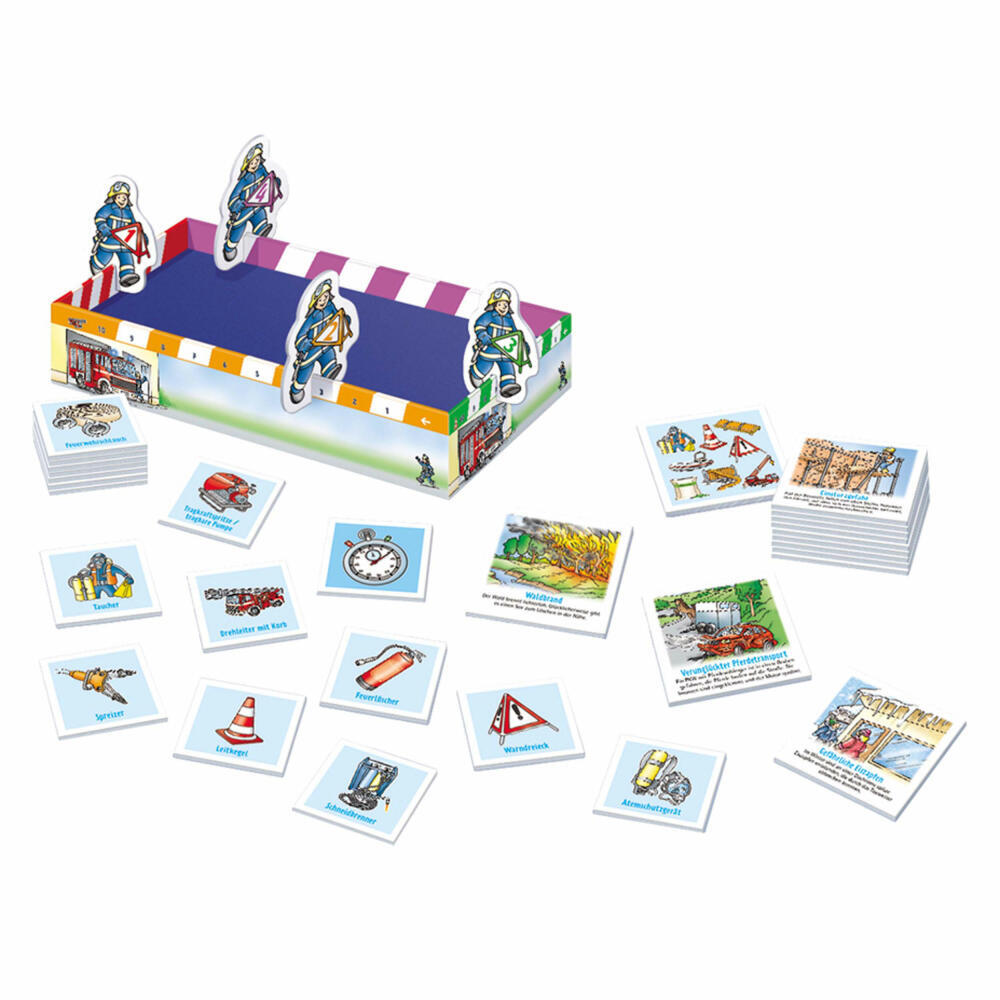 Thumbnail - Kosmos Kinderspiele Was Ist Was Junior Feuerwehr Wissensspiel Spiel Ab