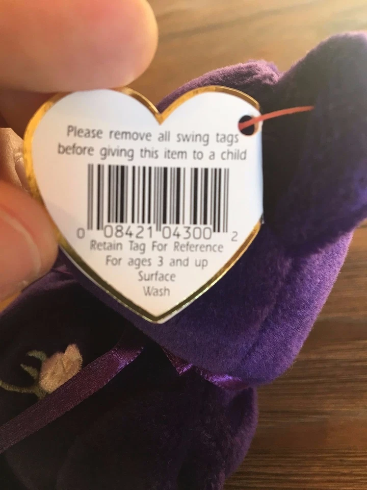 *罕见* 第 1 版戴安娜王妃豆豆娃 * 状况完好 * — 第 4/4 张图片