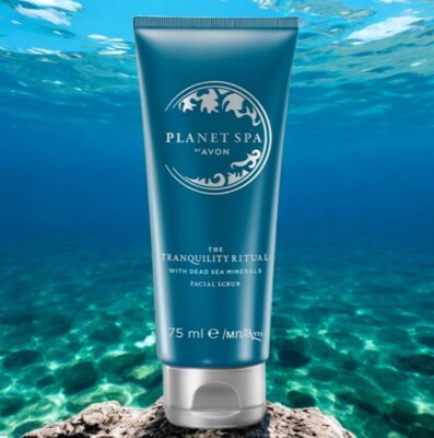 Avon Planet Spa Tranquility Gesichtspeeling mit Mineralien aus dem Toten Meer
