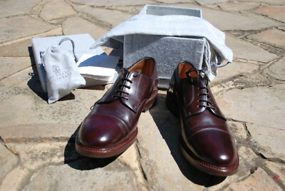 cordovan cap toe shoes