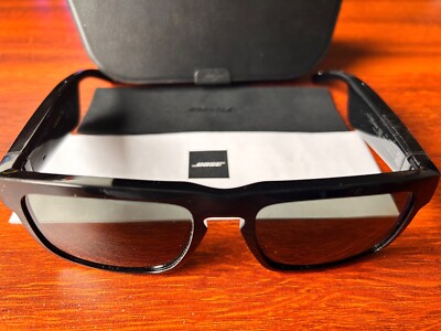 Bose Frames Tenor Rectangular Bluetooth Audio Sunglasses - Black
