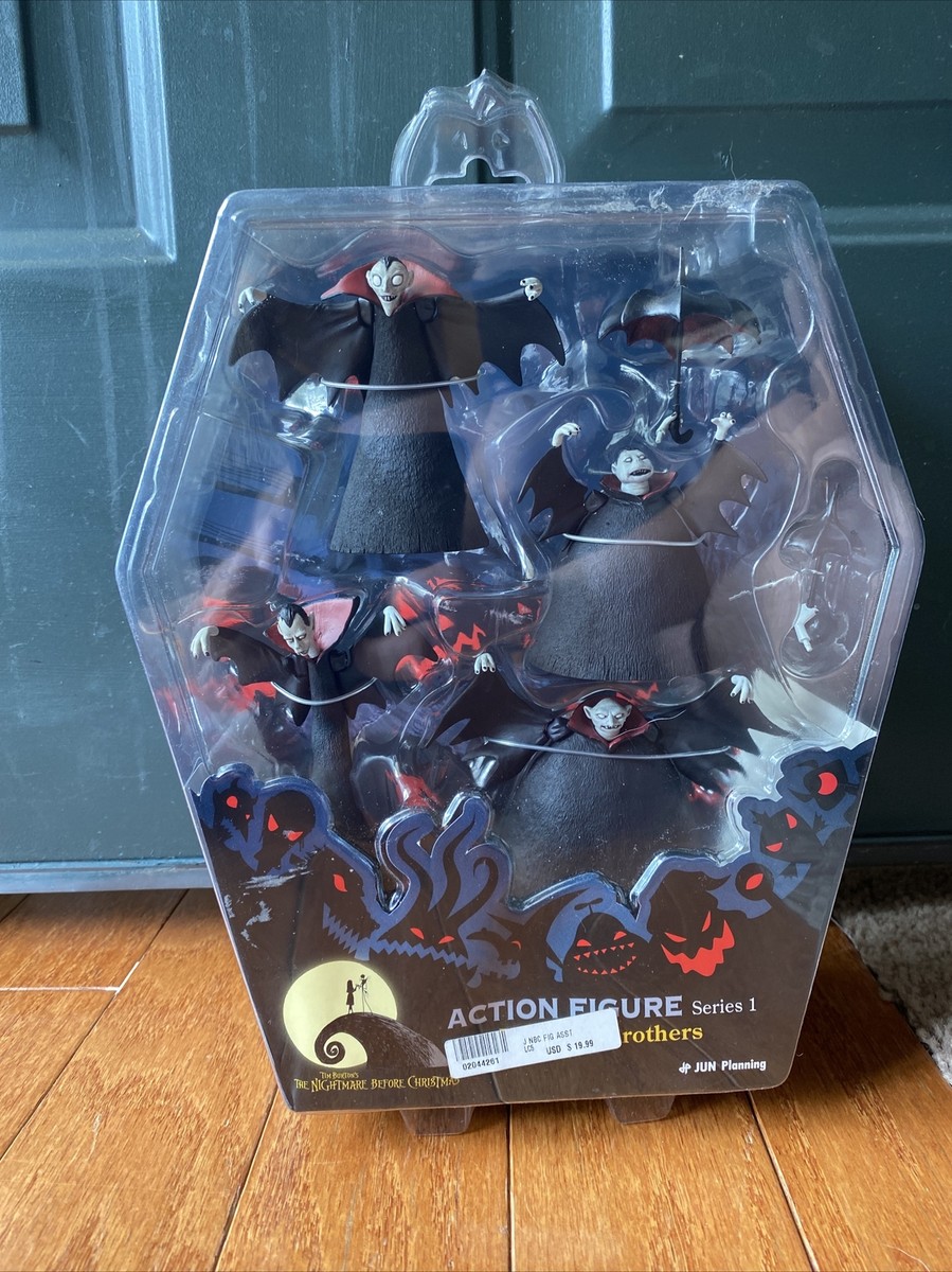 THE NIGHTMARE BEFORECHRISTMAS吸血鬼フィギュアセット Nightmare Before Christmas VAMPIRE Brothers Action Figures Series