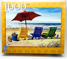 FX Schmid Beachy Keen by Artist Scott Westmoreland NEW 1000 Piece Puzzle 2007