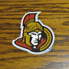 NEW Ottawa Senators NHL Logo Sticker Prismatic Hockey Decal Peel & Stick 2026