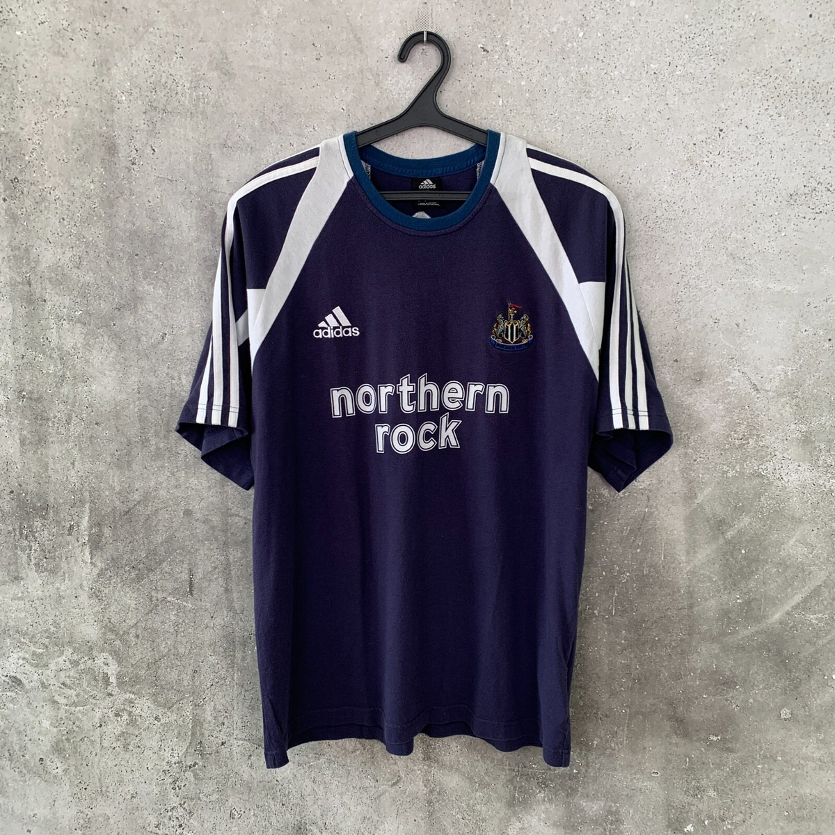 NEWCASTLE UNITED 2004 2005 TRAINING FOOTBALL SHIRT ADIDAS TRACK