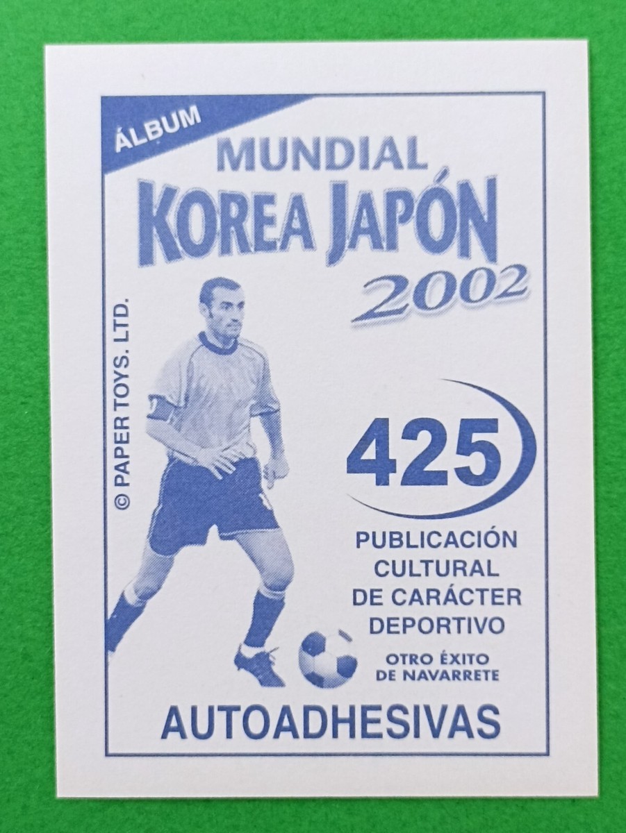 2002 Navarrete Korea Japan World Cup FIFA Ax Sticker #425 RAMON