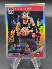 2019 Panini Donruss WNBA OPTIC HOLO SILVER REFRACTOR KELSEY BONE ACES #39