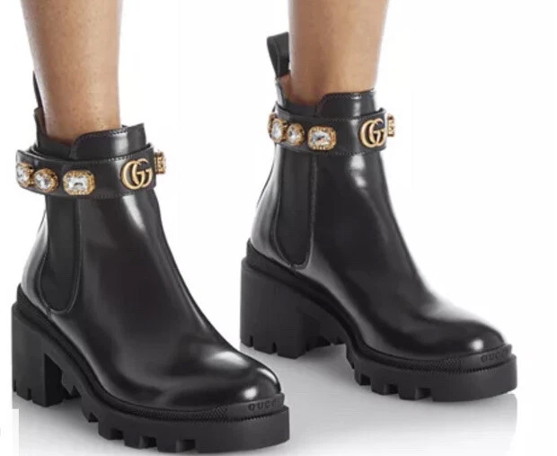 Instalar en pc crisantemo comedia Gucci Womens Rhinestone Belt Leather Chelsea Ankle Boots Black Size 36 | eBay Instalar en pc crisantemo comedia Gucci Womens Rhinestone Belt Leather Chelsea Ankle Boots Black Size 36 | eBay