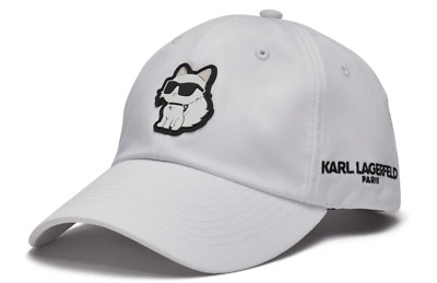 Karl Lagerfeld Unisex Baseball Cap, Adjustable One Size, Iconic Logo,Stylish Fit
