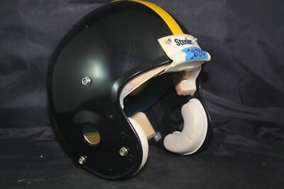 1990 Game Used Worn Schutt AiR Power sz Large Football Helmet Steelers Black G | eBay 1990 Game Used Worn Schutt AiR Power sz Large Football Helmet Steelers Black G | eBay