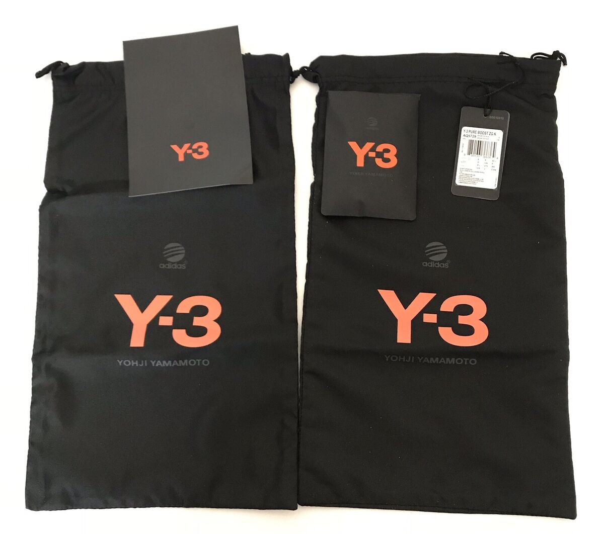 Adidas Y-3 Pure Boost ZG Knit Core Black White Mens Sz 9.5 Adidas Y-3 Pure Boost ZG Knit Core Black White Mens Sz 9.5