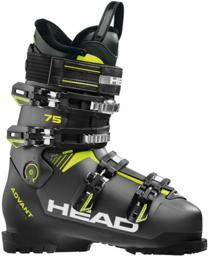 SALOMON Scarponi da sci uomo NEW HEAD Advant edge 75 Anthr nero giallo scarponi da sci downhill