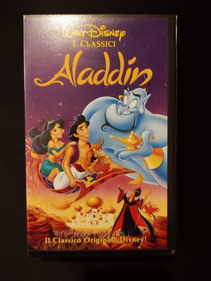 ALADDIN - WALT DISNEY CLASSIC - VHS UNIVIDEO 1994