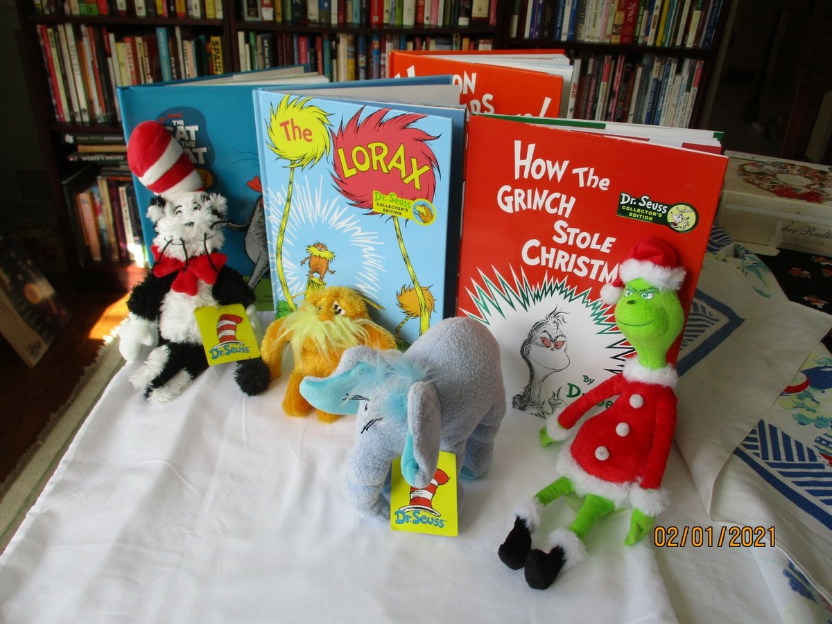 風の旅人シリーズ 16冊セット 4 Dr. Seuss plush 2 NWTs 4 matching Hardbacks Cat, Lorax,Horton