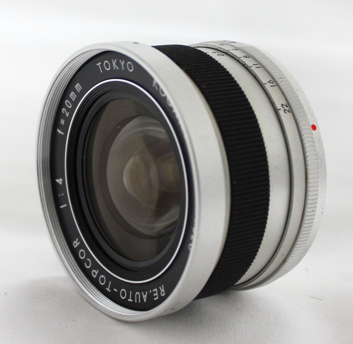 RE.AUTO-TOPCOR 20mm f4 単焦点レンズ Topcon Tokyo Kogaku Re. Auto-Topcor 20mm F/4 Exakta Mount MF Lens