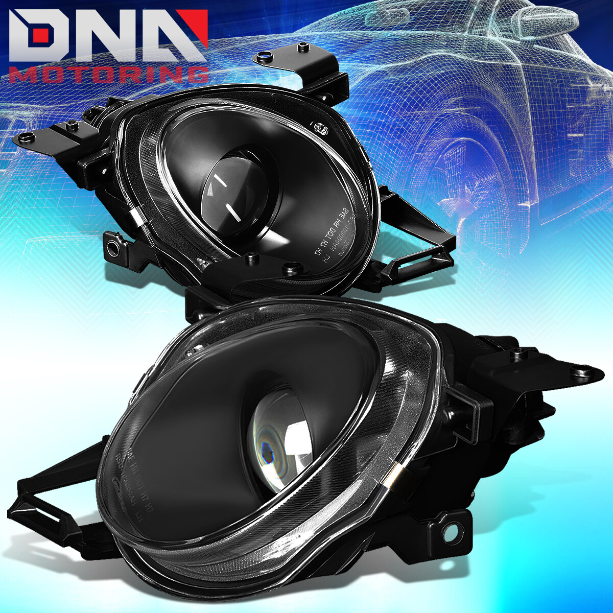 FOR 92-00 LEXUS SC300/SC400 Z30 BLACK HIGH BEAM PROJECTOR HEADLAMP