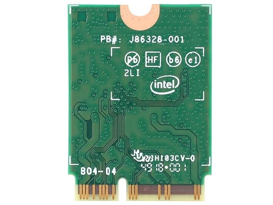 Tarjeta Intel BE202NGW Inalámbrica WiFi6 CNVio3 BT5.4 Bluetooth NGFF M.2 5.8Gbps 80... Foto 2 de 4