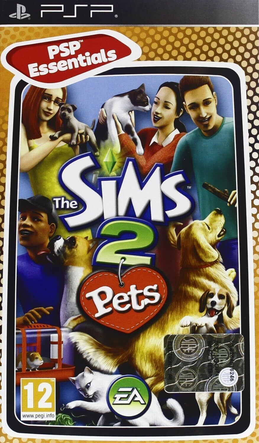 Sims 2: Pets PSP (Essentials) (Italian Box - EFIGS in Game)