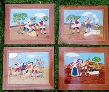 BEAUTIFUL PERIOD WOOD INLAY WALL PANELS FOR YOUR UNIQUE INTERIOR DESIGN PROJECT 