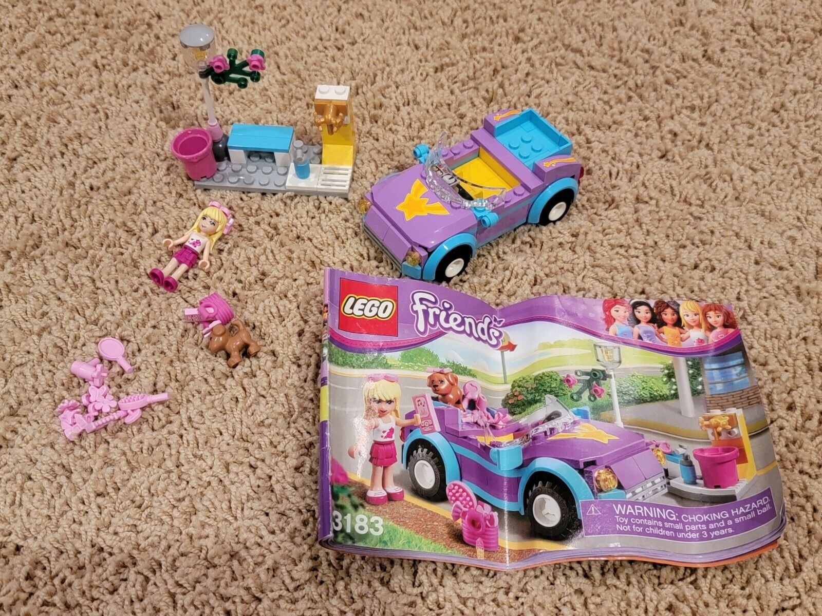 miles reservation Juice LEGO Friends 3183 Stephanie's Cool Convertible Complete With Instructions |  eBay