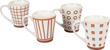 Villa deste Tazza Mug in gres 369 ml Geometry Colore Assortito 5908660