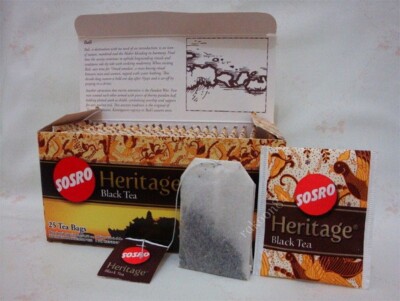 2Pax SOSRO HERITAGE Black Tea Dip Tea Stronger Fresh Fragrance Premium Indonesia